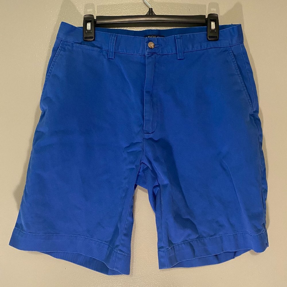 Ralph Lauren Polo Shorts, Royal Blue, 33